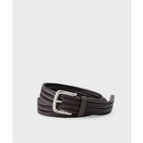 ブラウン(043) | レザーゴムメッシュベルト | TAKEO KIKUCHI