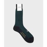 ブルーグリーン(598) | 【グレンクライド別注】コーデュラ（R）ドレスソックス | TAKEO KIKUCHI