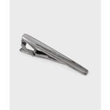 ブラックシルバー(009) | テーパードタイバー ー 日本製の洗練された真鍮タイバー | TAKEO KIKUCHI