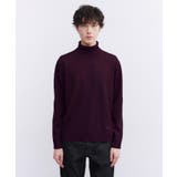 ブラウン(044) | アンチピリング タートルネック ニット | TAKEO KIKUCHI