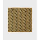 ブラウン(144) | ボーラーハット柄プリントフォンカチ | TAKEO KIKUCHI