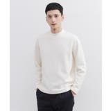 オフホワイト(003) | モールクオーターモックネック | TAKEO KIKUCHI