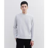 ライトグレー(011) | モールクオーターモックネック | TAKEO KIKUCHI