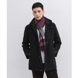 【洗えるカシミヤ】 ピュアカシミヤ パネルチェックマフラー | TAKEO KIKUCHI | 詳細画像15 