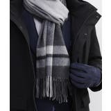 【洗えるカシミヤ】 ピュアカシミヤ パネルチェックマフラー | TAKEO KIKUCHI | 詳細画像21 