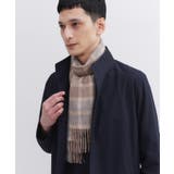【洗えるカシミヤ】カシミヤ100 チェックマフラー | TAKEO KIKUCHI | 詳細画像5 