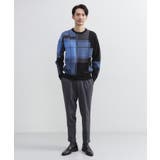 ランダム チェック ジャカード ニット | TAKEO KIKUCHI | 詳細画像18 