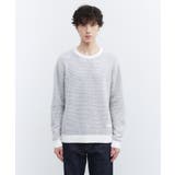 メランジ ニットプルオーバー | TAKEO KIKUCHI | 詳細画像3 