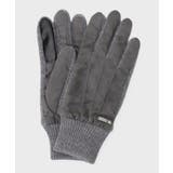 スエード調ニットコンビ ウォッシャブルグローブ | TAKEO KIKUCHI | 詳細画像2 