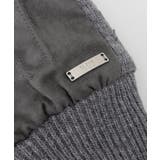 スエード調ニットコンビ ウォッシャブルグローブ | TAKEO KIKUCHI | 詳細画像5 