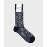 ネイビー(594) | 雪柄ソックス | TAKEO KIKUCHI