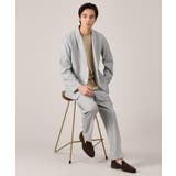 【抗菌防臭】尾州リネン ドビーメッシュ イージーパンツ | TAKEO KIKUCHI | 詳細画像15 