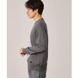 【Made in JAPAN】スクエア インターシャ ニット | TAKEO KIKUCHI | 詳細画像3 