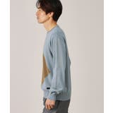 【Made in JAPAN】スクエア インターシャ ニット | TAKEO KIKUCHI | 詳細画像7 