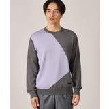 【Made in JAPAN】スクエア インターシャ ニット | TAKEO KIKUCHI | 詳細画像14 