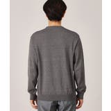 【Made in JAPAN】スクエア インターシャ ニット | TAKEO KIKUCHI | 詳細画像16 