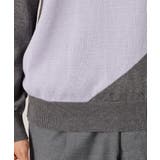 【Made in JAPAN】スクエア インターシャ ニット | TAKEO KIKUCHI | 詳細画像19 