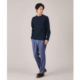 【Made in JAPAN】千鳥柄 ストレッチ プルオーバー | TAKEO KIKUCHI | 詳細画像16 