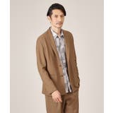 トープ(054) | 【軽羽織】尾州ラッセル ジャケット | TAKEO KIKUCHI