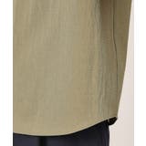 【Made in JAPAN】麻調ショートカラーシャツ | TAKEO KIKUCHI | 詳細画像9 