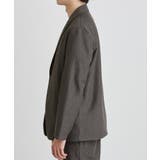 【尾州織】後染め ドビーメッシュ ショール羽織り | TAKEO KIKUCHI | 詳細画像3 