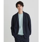 【尾州織】後染め ドビーメッシュ ショール羽織り | TAKEO KIKUCHI | 詳細画像16 