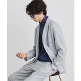 【尾州織】後染め ドビーメッシュ ショール羽織り | TAKEO KIKUCHI | 詳細画像26 