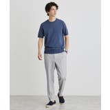 【尾州織】後染め ドビーメッシュ イージーパンツ | TAKEO KIKUCHI | 詳細画像11 