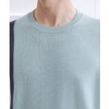 カラーブロッキング プルオーバー ニット | TAKEO KIKUCHI | 詳細画像5 