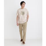 モザイクロゴ ポンチTシャツ | TAKEO KIKUCHI | 詳細画像18 