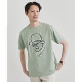 【Sサイズ～】フェイスロープ刺繍 天竺Tシャツ | TAKEO KIKUCHI | 詳細画像25 