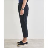 サッカーストライプ サイドゴアウエスト 8分丈 パンツ | TAKEO KIKUCHI | 詳細画像3 