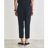 サッカーストライプ サイドゴアウエスト 8分丈 パンツ | TAKEO KIKUCHI | 詳細画像4 