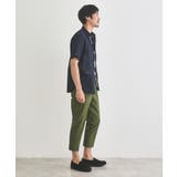 サッカーストライプ サイドゴアウエスト 8分丈 パンツ | TAKEO KIKUCHI | 詳細画像12 