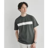 バープリントポンチTシャツ | TAKEO KIKUCHI | 詳細画像17 