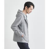 【軽羽織】カラミ織り フード羽織りシャツ | TAKEO KIKUCHI | 詳細画像17 