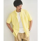ライトイエロー(030) | ローン半袖シャツ | TAKEO KIKUCHI