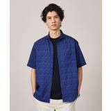 マイクロパズル柄 半袖シャツ | TAKEO KIKUCHI | 詳細画像17 