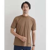 ブラウン(043) | 【COOL CITY WEAR】モックネック プルオーバー /接触冷感 | TAKEO KIKUCHI