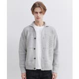 畦編みチェック ニットカーディガン | TAKEO KIKUCHI | 詳細画像14 