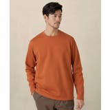 オレンジ(067) | 【尾州ファブリック】ジャガードカットソー | TAKEO KIKUCHI