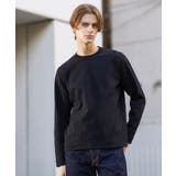 ブラック(019) | 千鳥柄 ストレッチ プルオーバー | TAKEO KIKUCHI