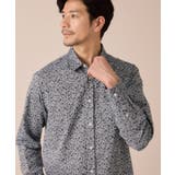 播州 ドビーストライプ フラワーシャツ | TAKEO KIKUCHI | 詳細画像18 