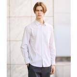 播州 ドビーストライプ フラワーシャツ | TAKEO KIKUCHI | 詳細画像2 