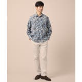 カカオ柄プリントシャツ | TAKEO KIKUCHI | 詳細画像7 