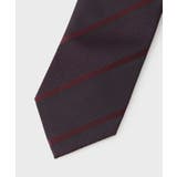 【BOXセット】クラシックシャドーストライプ ネクタイ＆タイバー | TAKEO KIKUCHI | 詳細画像3 