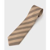ベージュ(352) | 【Made in JAPAN】TANGOストライプ ネクタイ | TAKEO KIKUCHI
