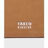 【ソフト＆ナチュラル】ミニメッシュ レザー 2つ折り財布 | TAKEO KIKUCHI | 詳細画像8 