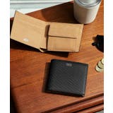 ブラック(519) | 【ソフト＆ナチュラル】ミニメッシュ レザー 2つ折り財布 | TAKEO KIKUCHI