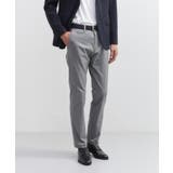 グレー(012) | 【全7サイズ×7色展開！】トップマルチヘリンボン パンツ | TAKEO KIKUCHI